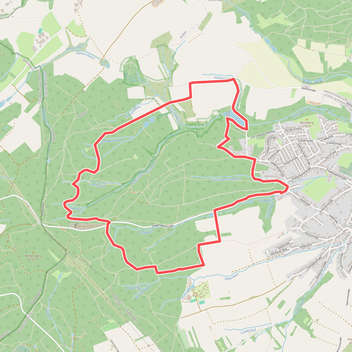 Hüttersdorfer Rundweg