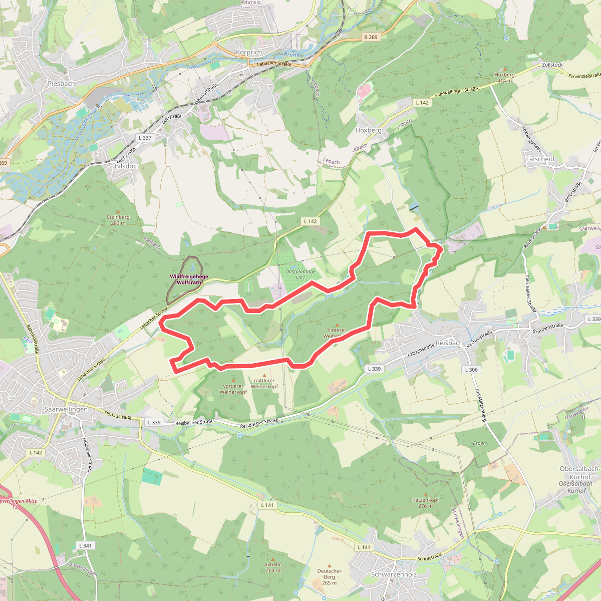Mühlenbach-Schluchten-Tour