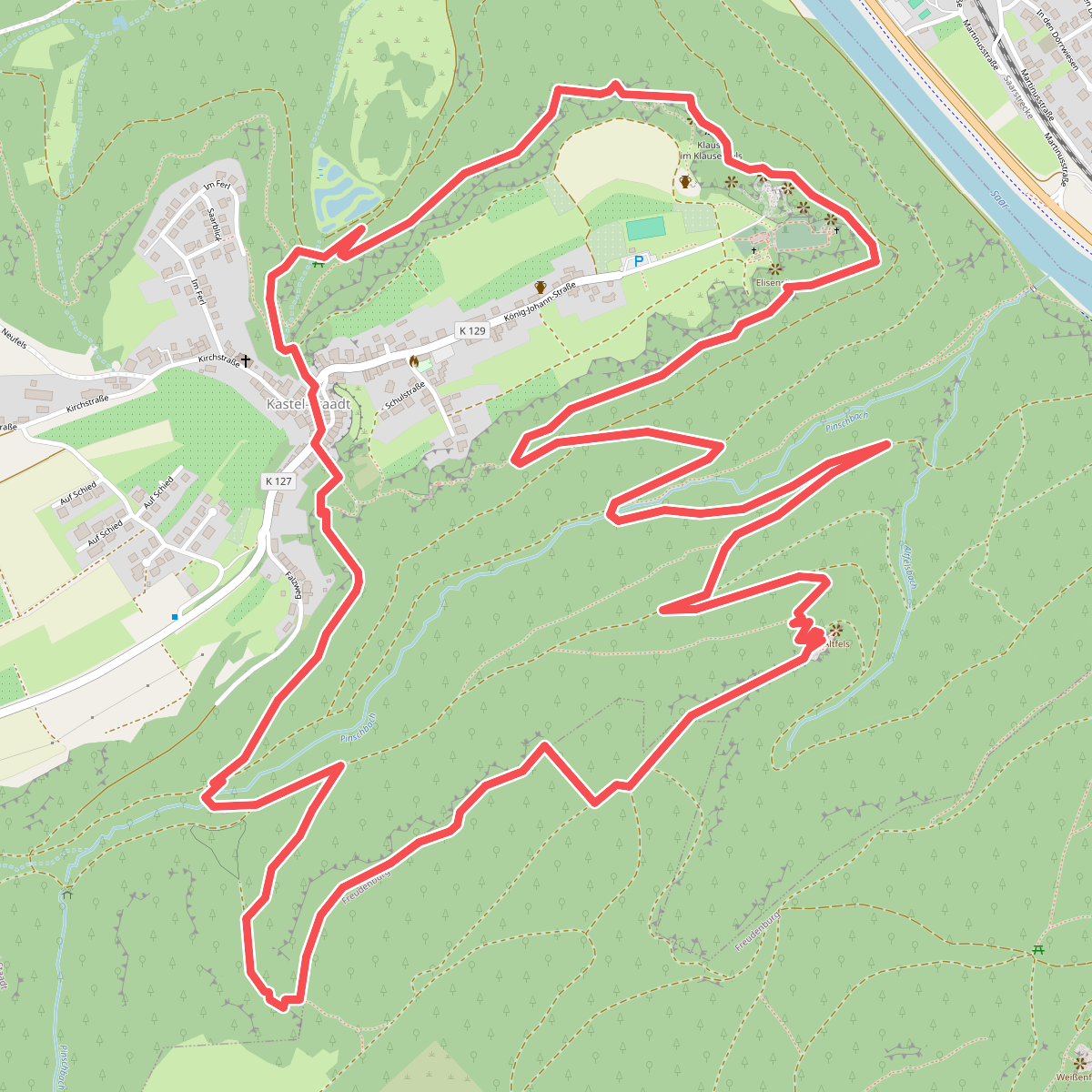 Kasteler Felsenpfad