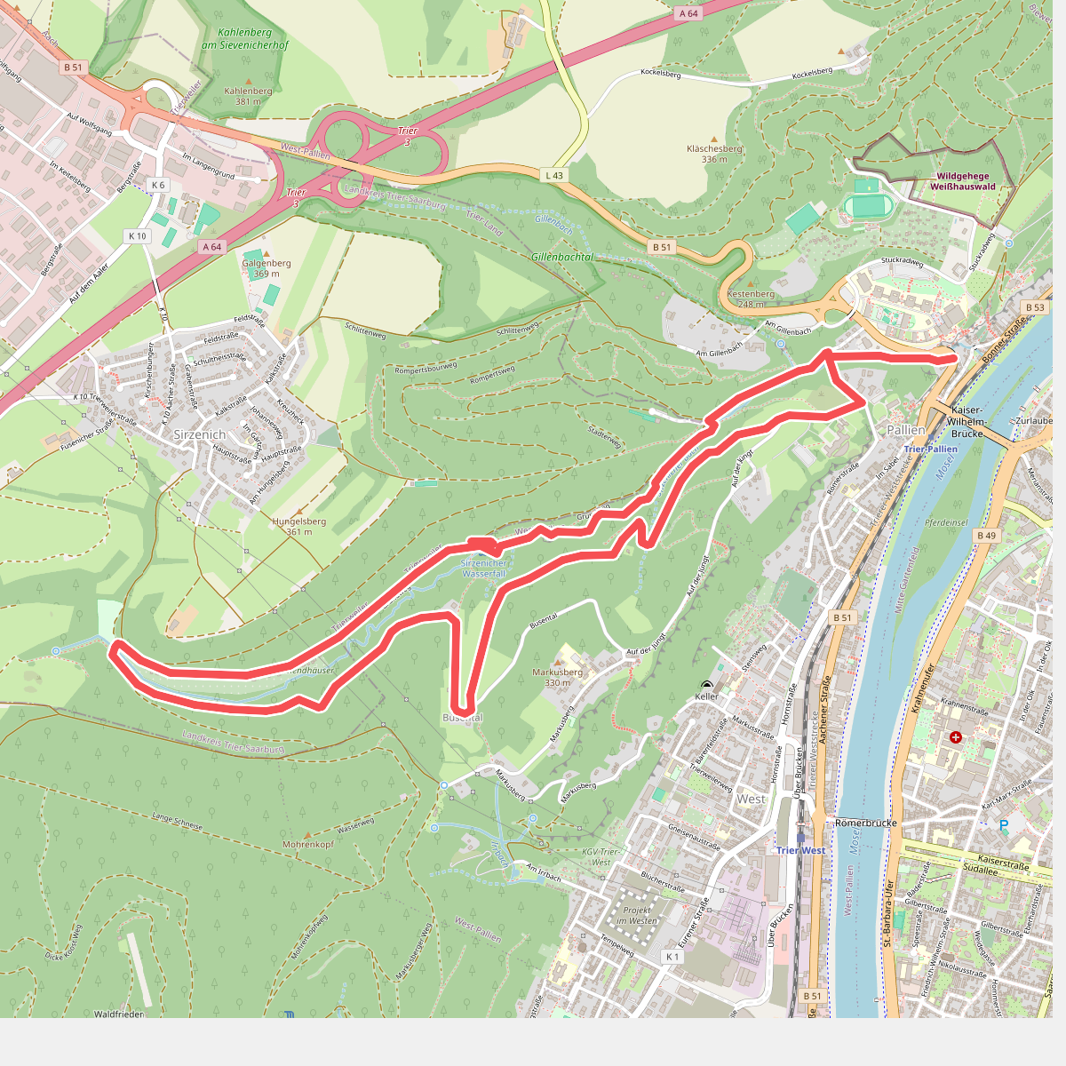 Trier Wanderweg T9