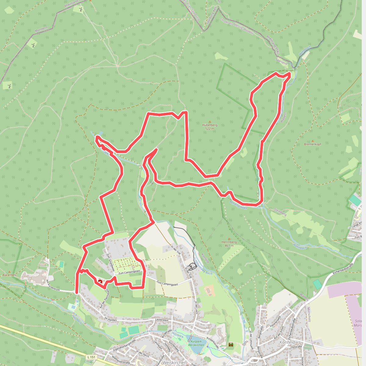 Hochwald-Pfad