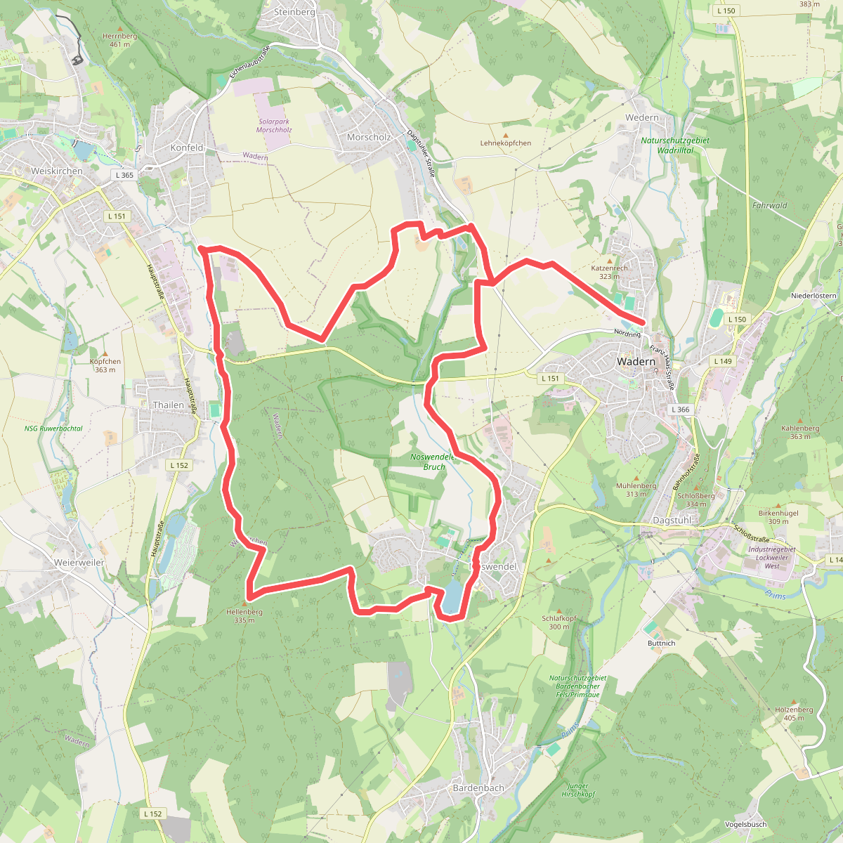 Noswendeler Bruch Weg