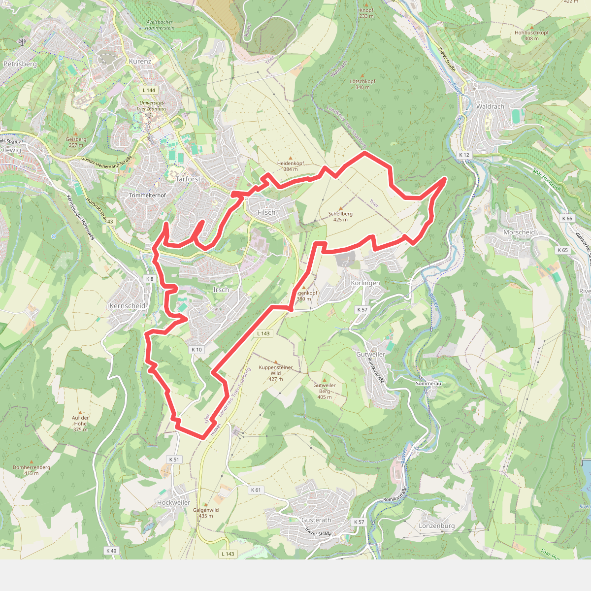 Trierer Galgenkopftour