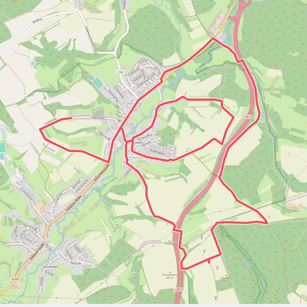 Historischer Wanderweg Thalexweiler