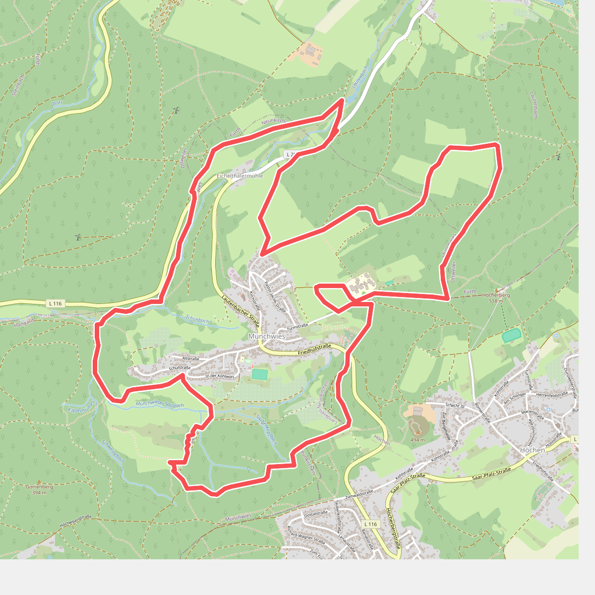 Spitzbubenweg Münchwies 13/14