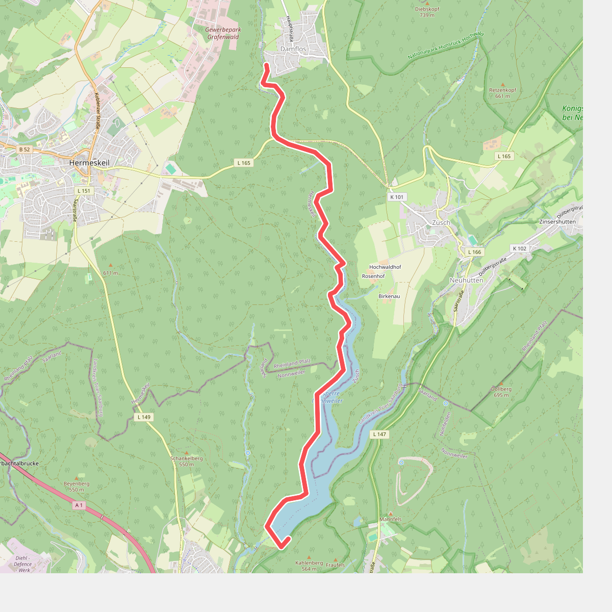 Prims-Tal-Weg