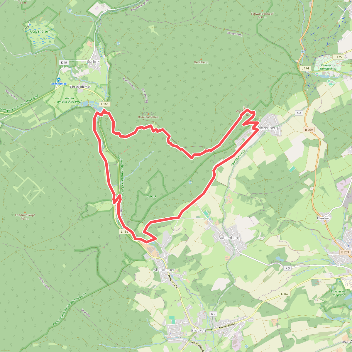 Saar-Hunsrück-Traumschleife: Trauntal-Höhenweg