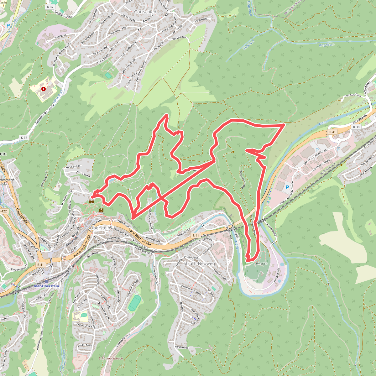 Saar-Hunsrück-Traumschleife: Nahe-Felsen-Weg