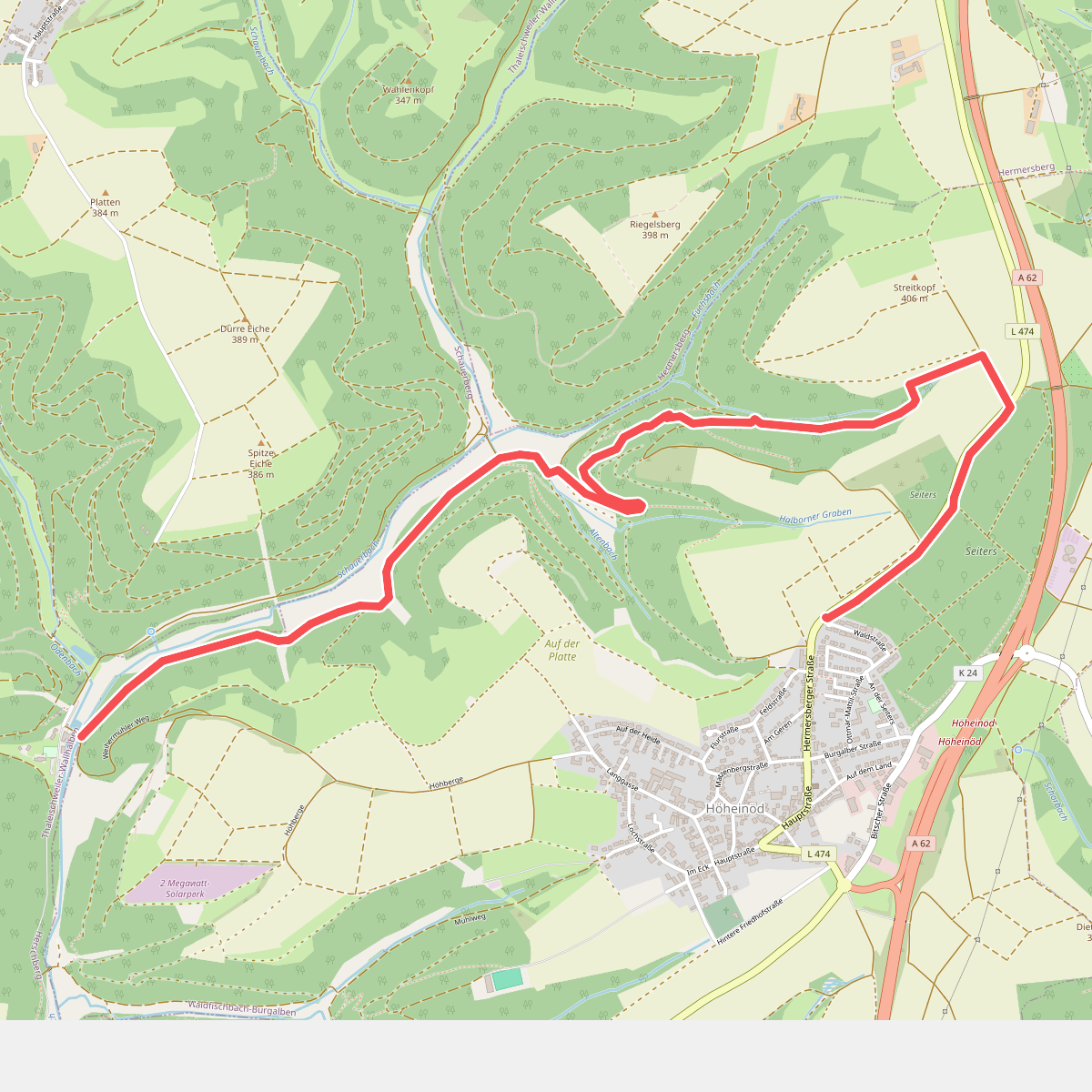Rundwanderweg Höheinöd 4: Ramerfelstour