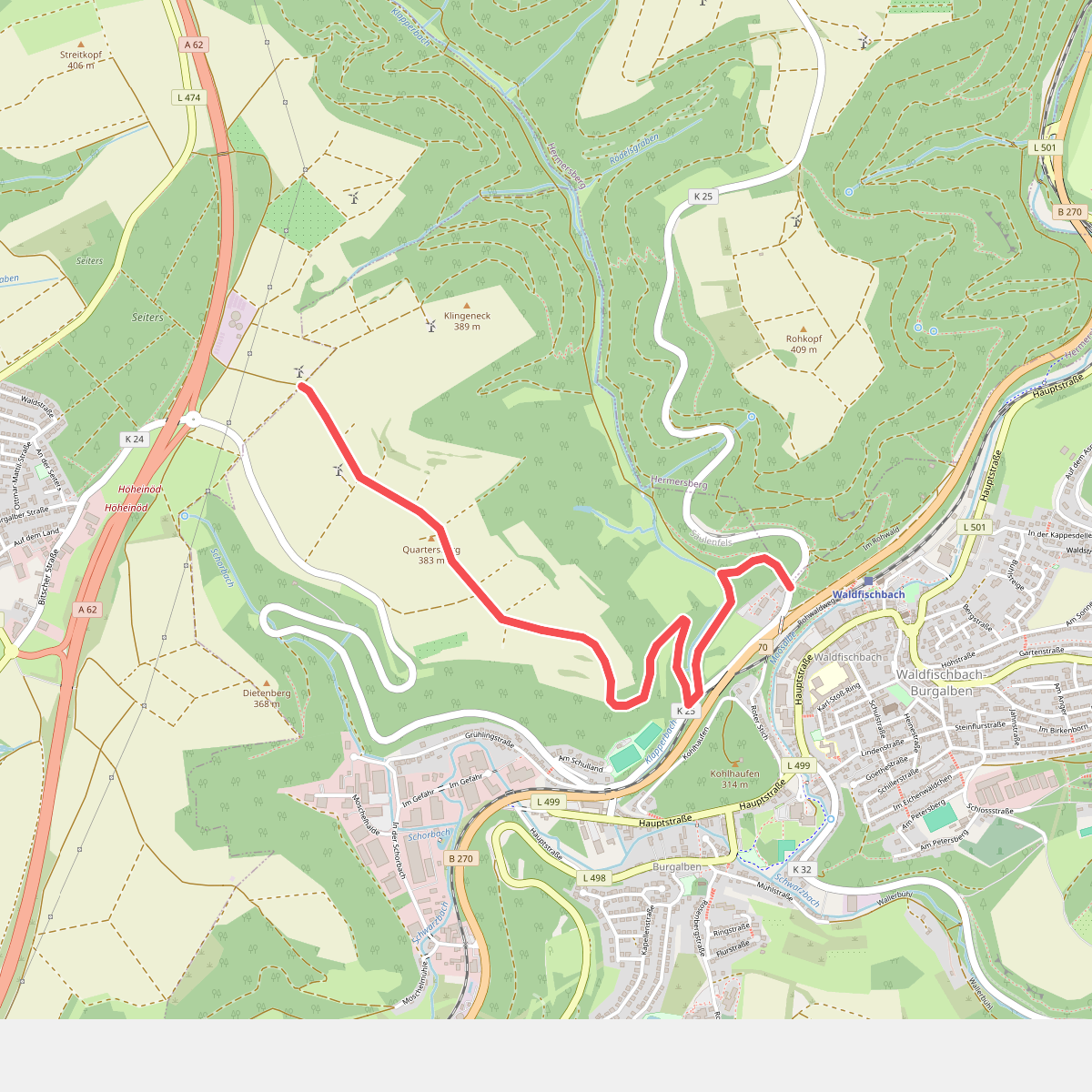 Klimalehrpfad Waldfischbach-Burgalben