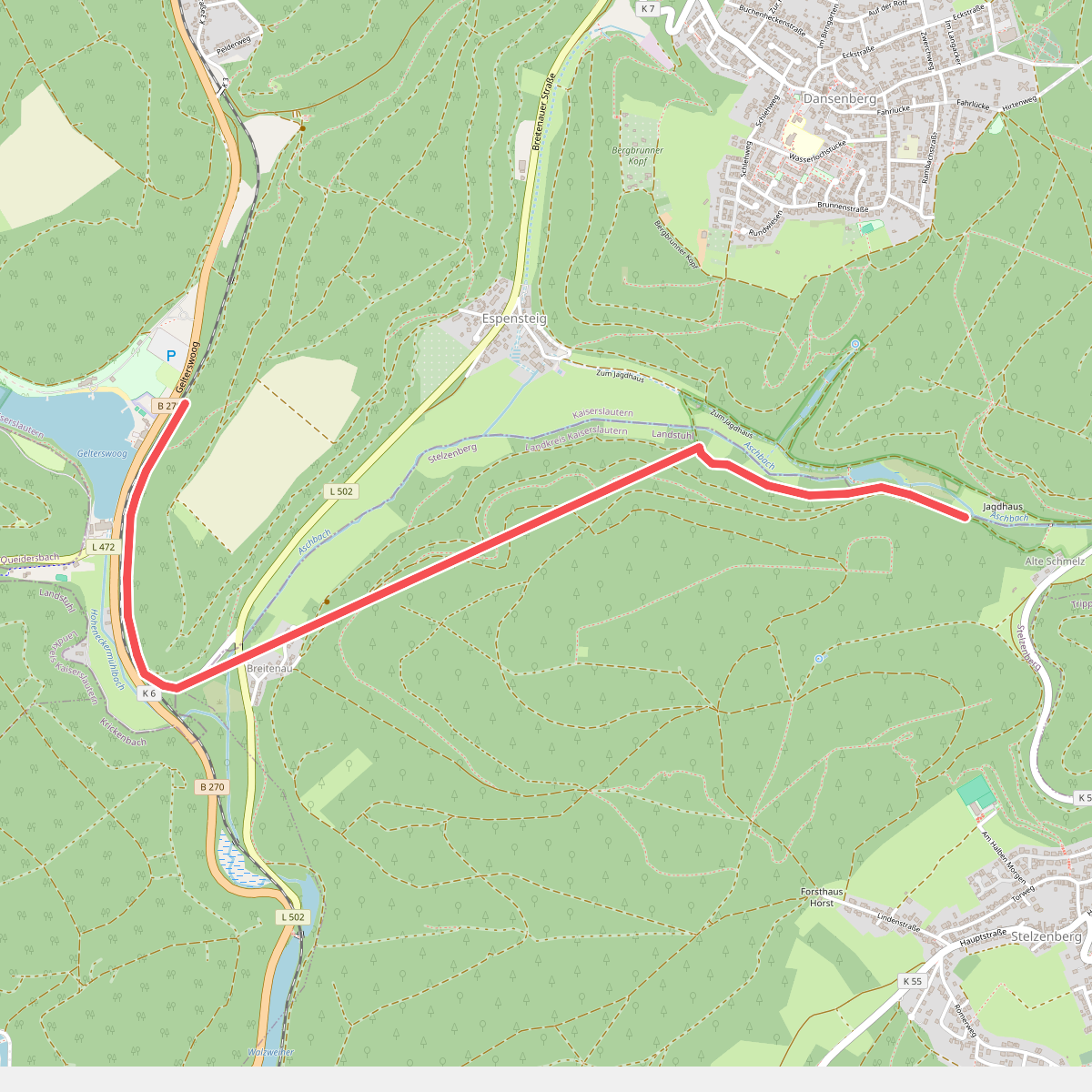 Wanderweg Aschbacherhof 7