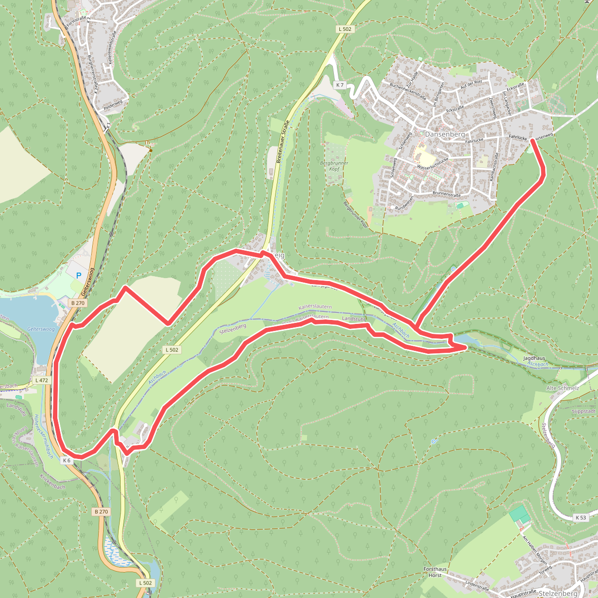 Wanderweg Dansenberg 2