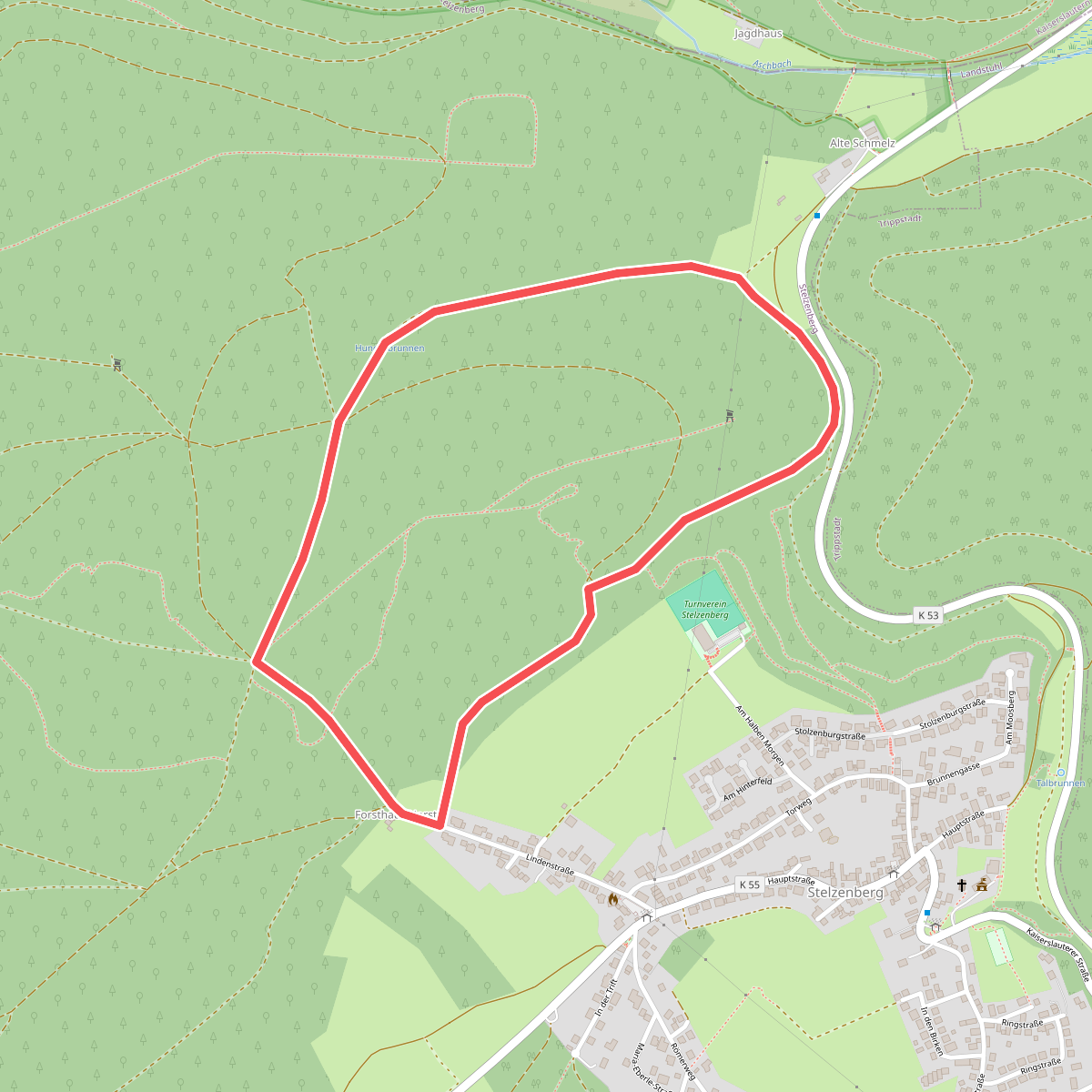 Wanderweg Stelzenberg Horst 2