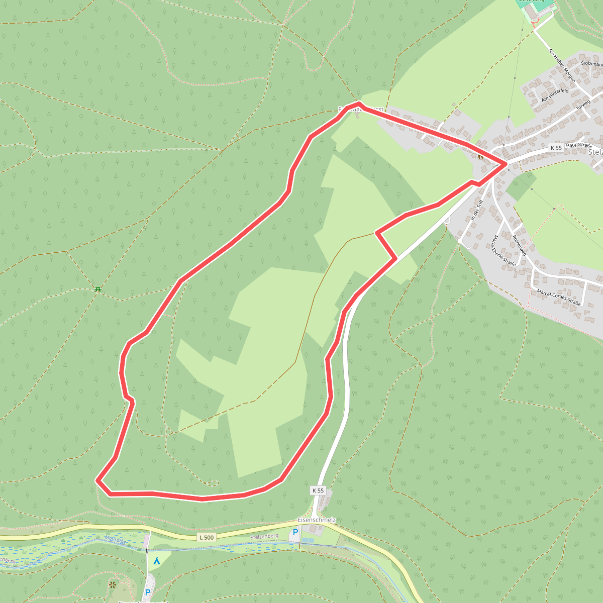 Wanderweg Stelzenberg Horst 4