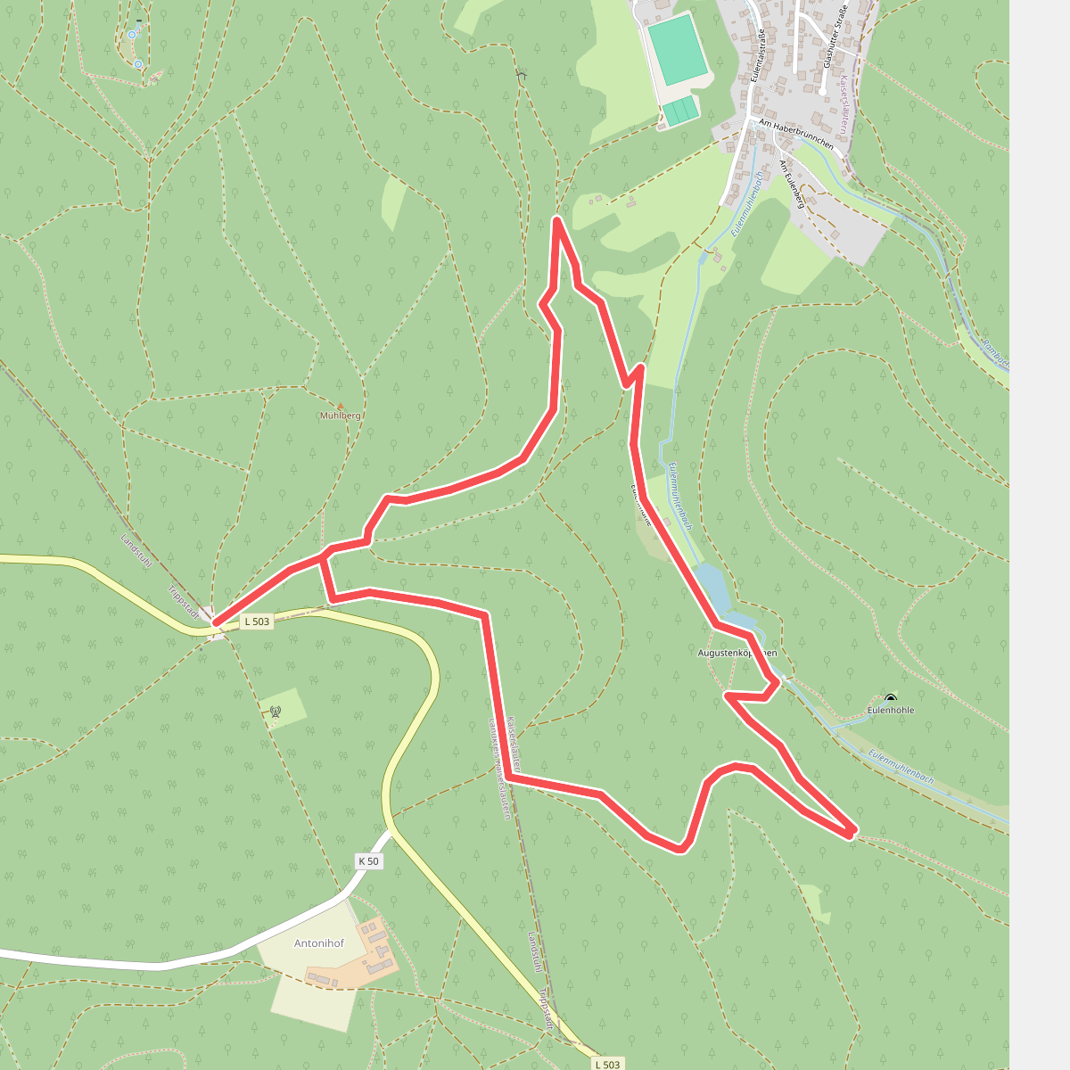 Wanderweg Am Hirschsprung 2