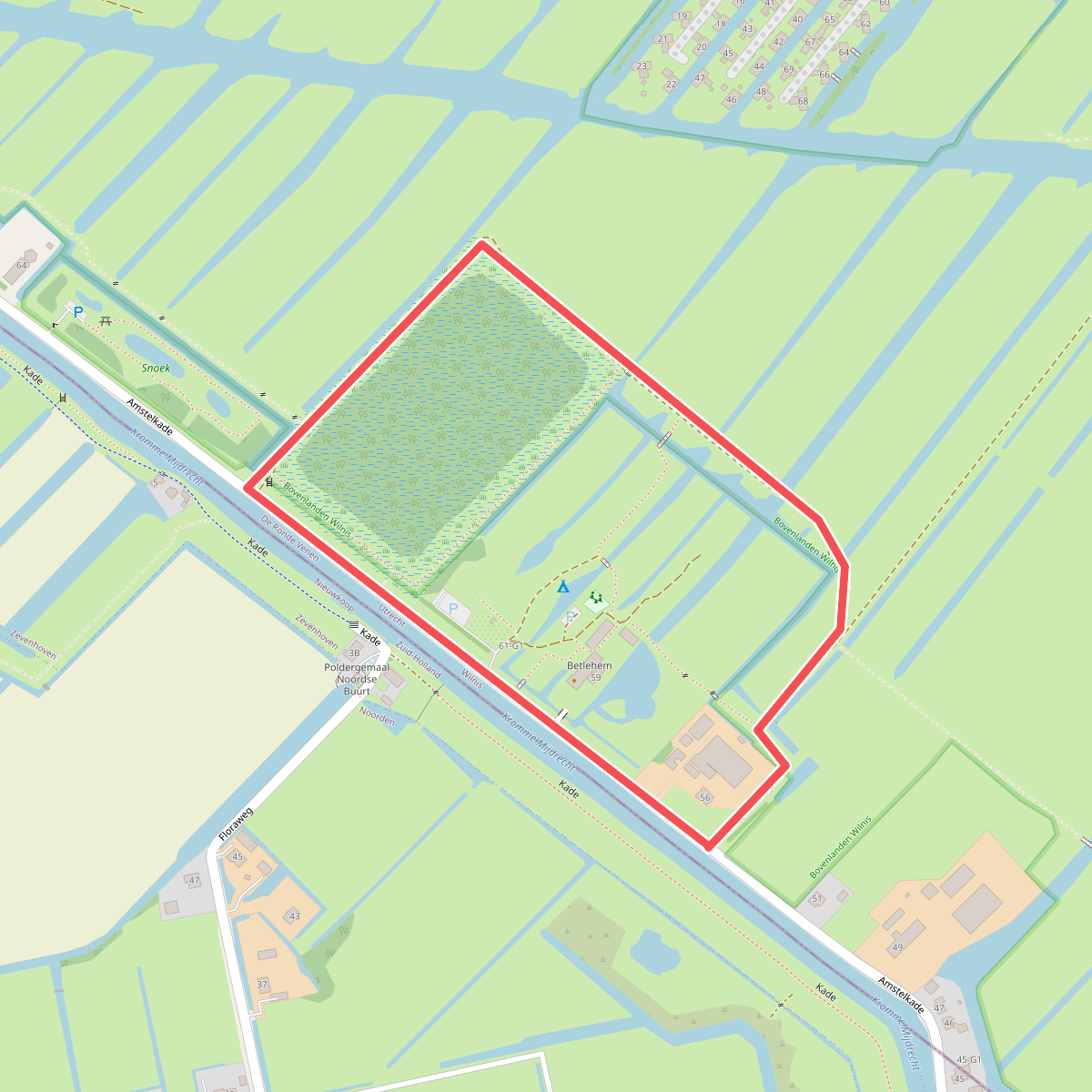 Wandelroute Bovenlanden Wilnis