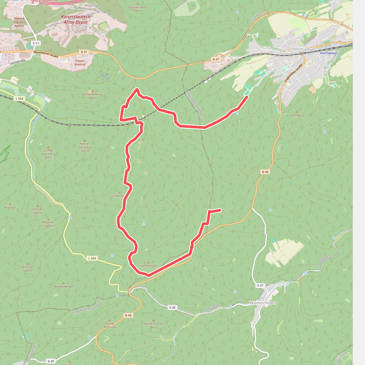 Hochspeyer Wanderweg 4
