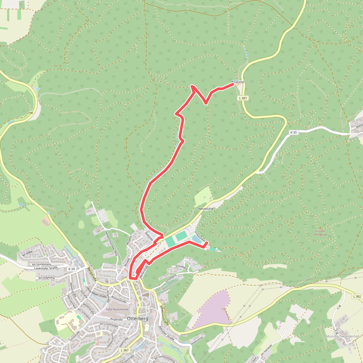 Rundwanderwg 5 Quellen Rrundwanderweg