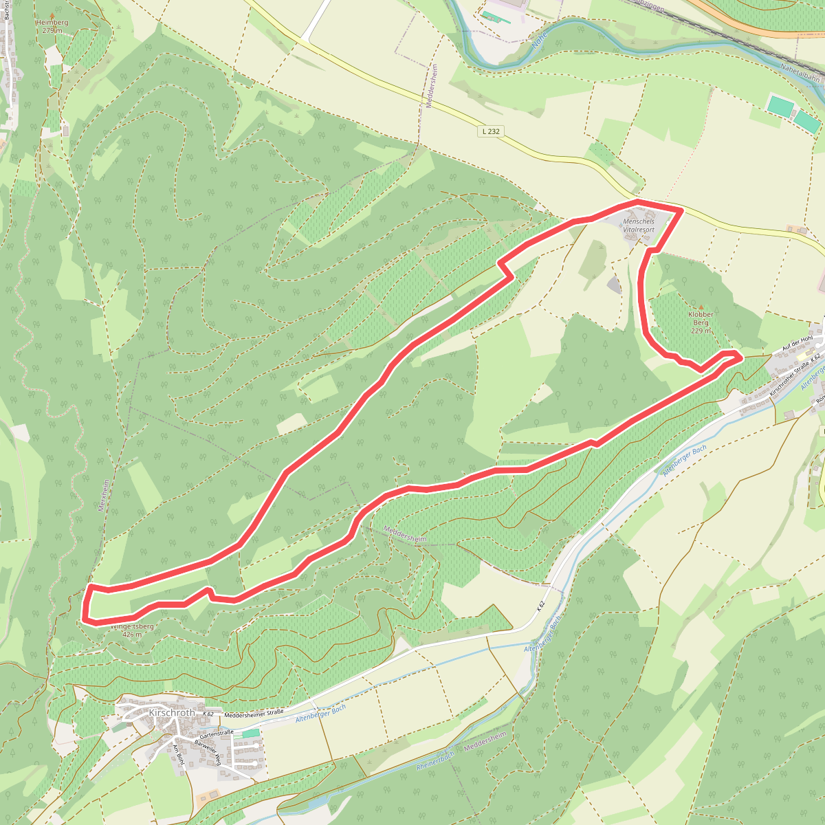 Menschels Route
