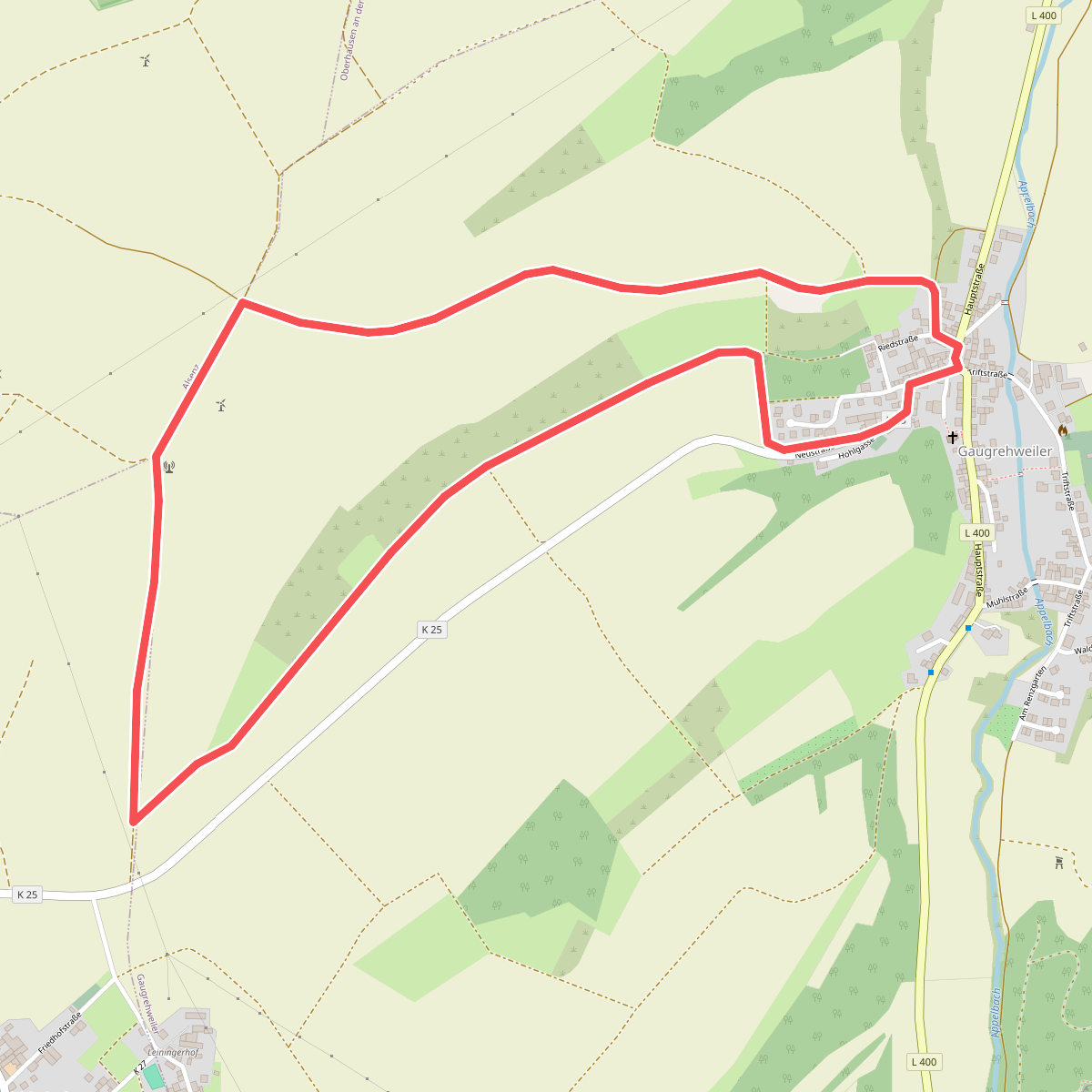 VG Alsenz-Obermoschel - Rundwanderweg R34