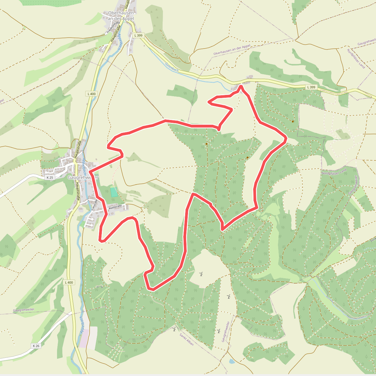 VG Alsenz-Obermoschel - Rundwanderweg R37