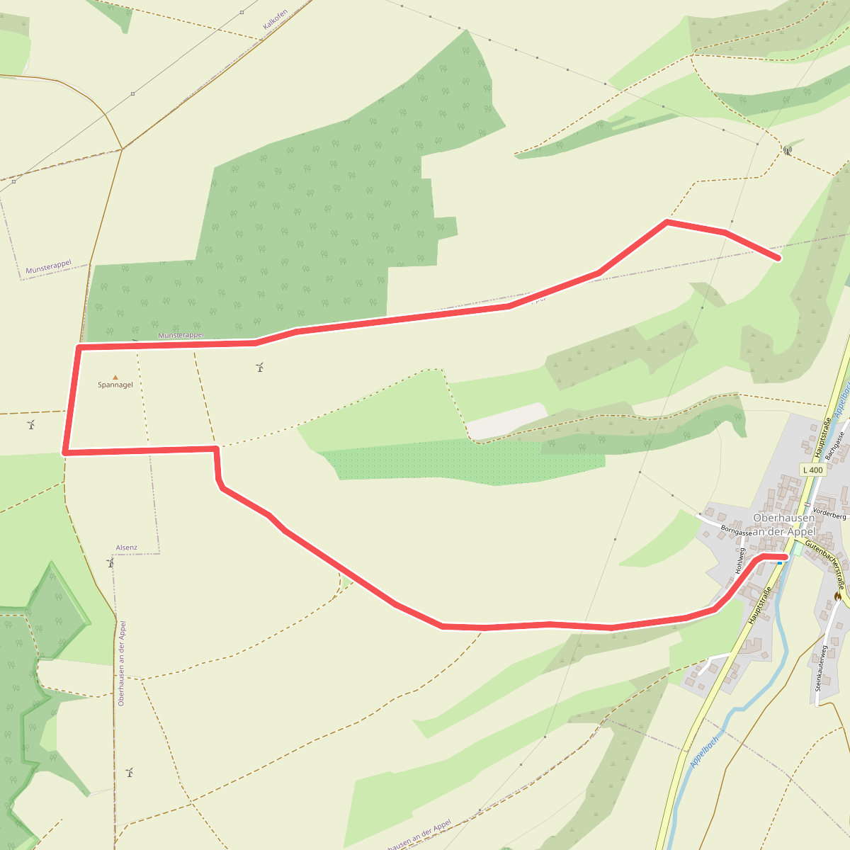 VG Alsenz-Obermoschel - Rundwanderweg R40