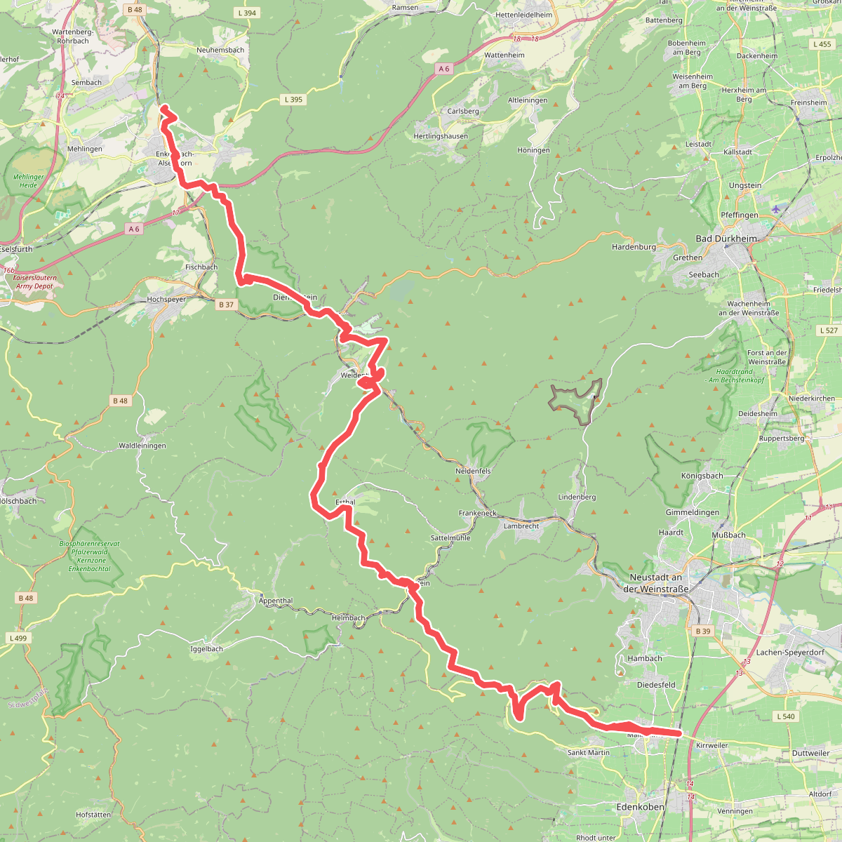 Pfälzerwald Weiß-Grün