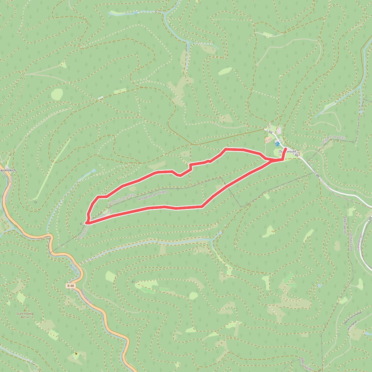 Rundwanderweg Taubensuhl 1