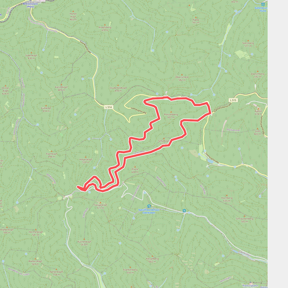 Rundwanderweg 26 Hüttenhohl