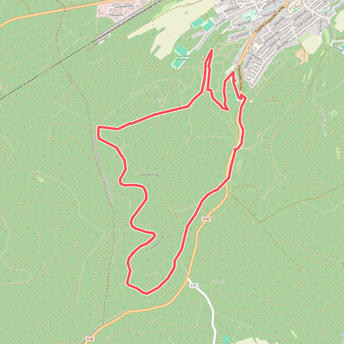 Hochspeyer Wanderweg 3