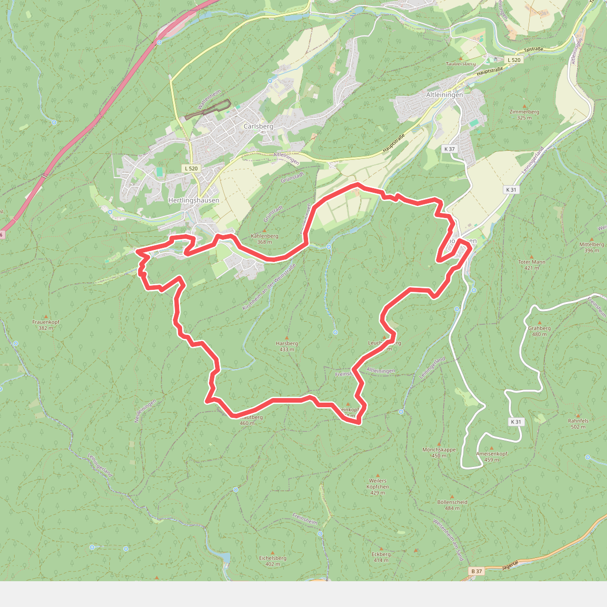 Leininger Klosterweg
