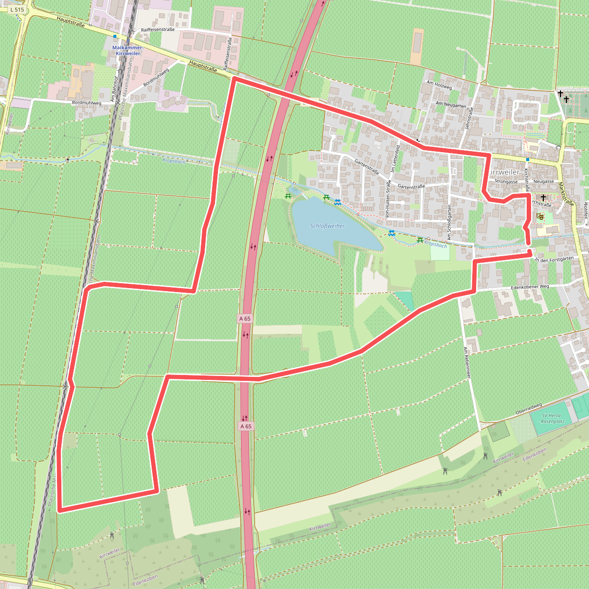 Blücher-Rundweg Kirrweiler