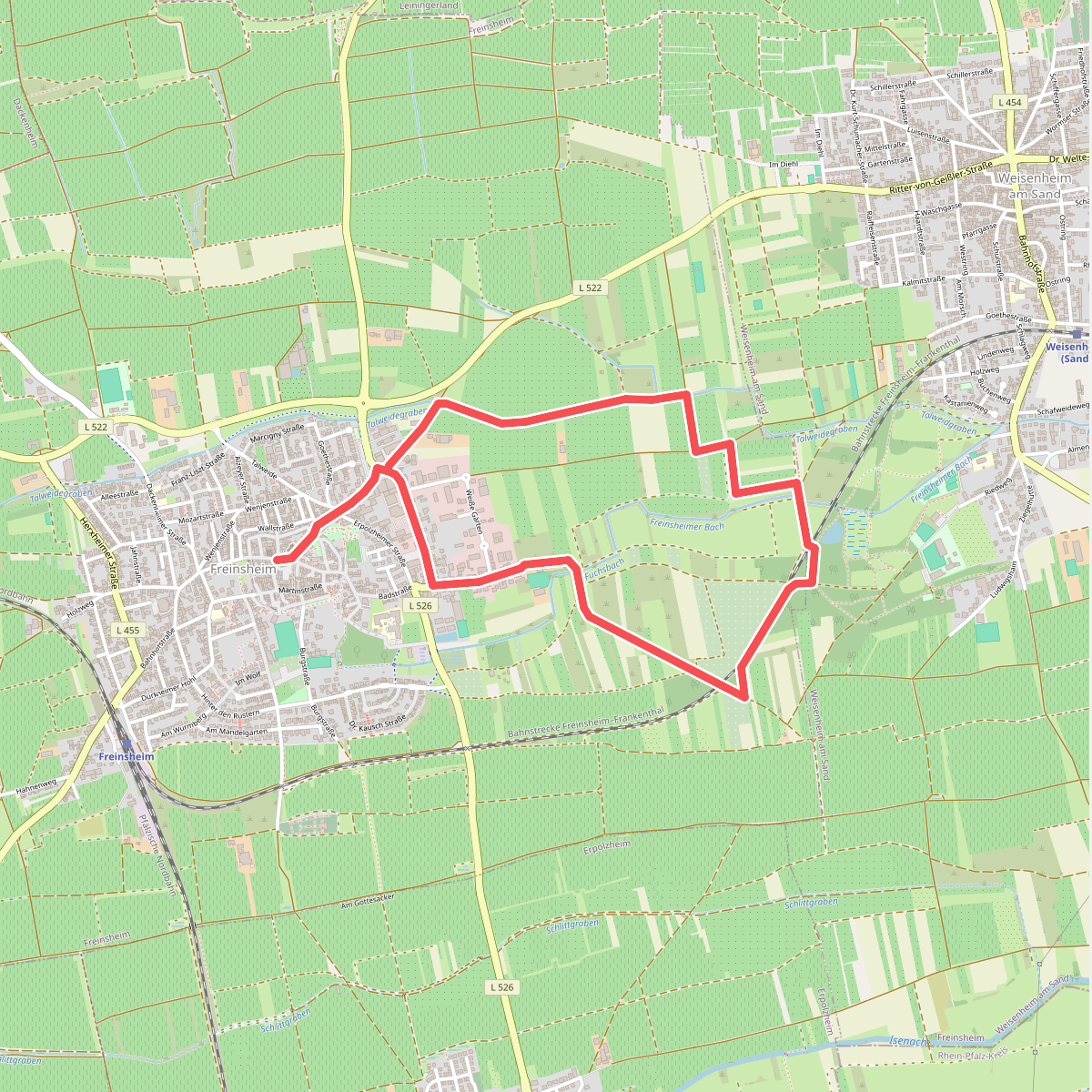 Blütenwanderweg