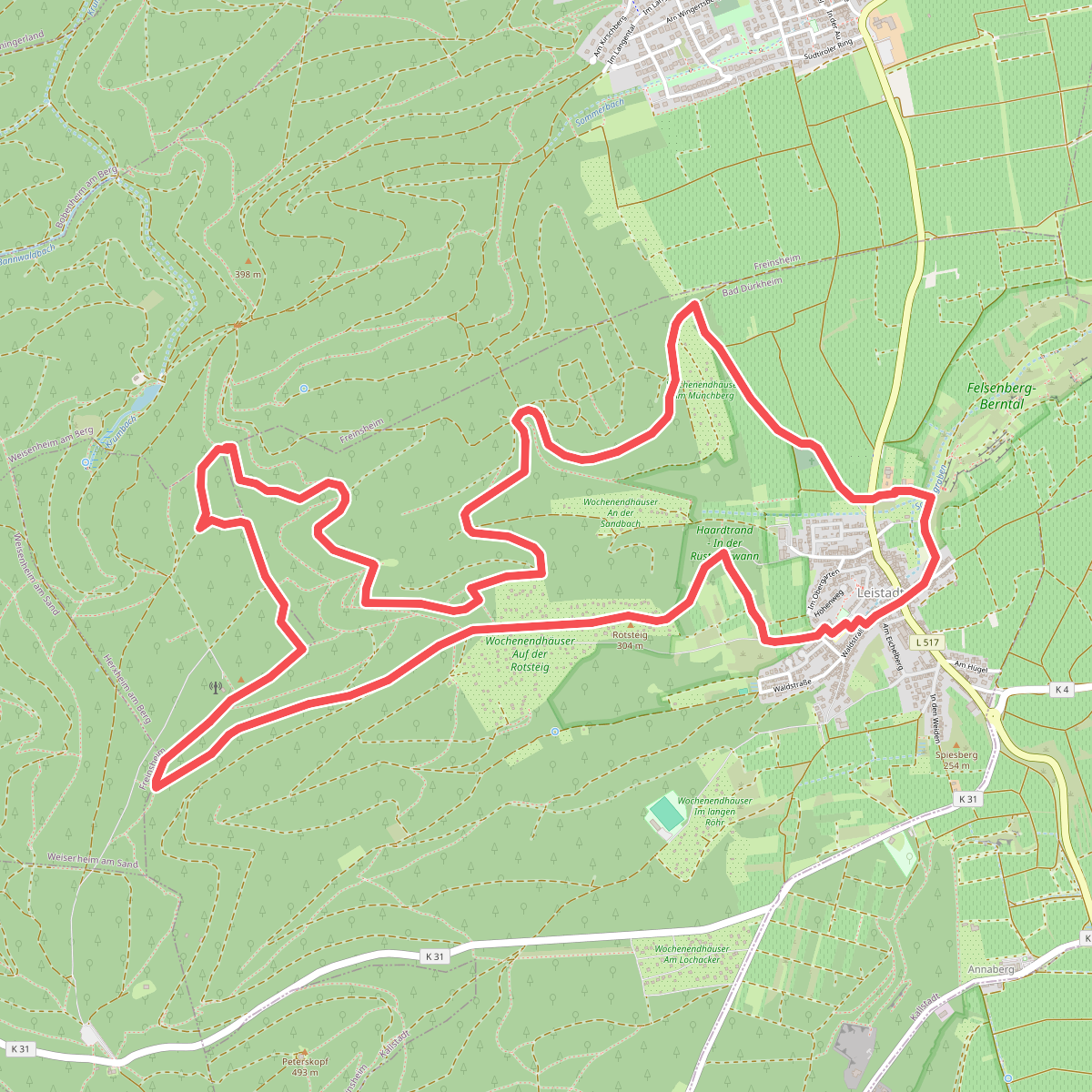 Historischer Rundwanderweg