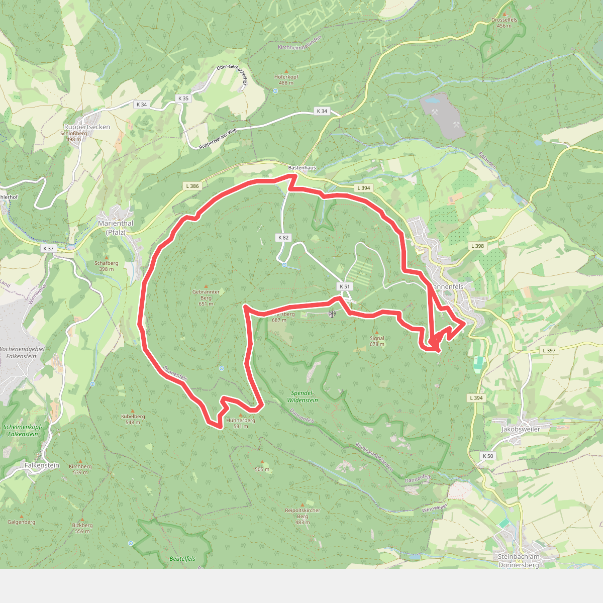 Dannenfels 4: Kastanienweg