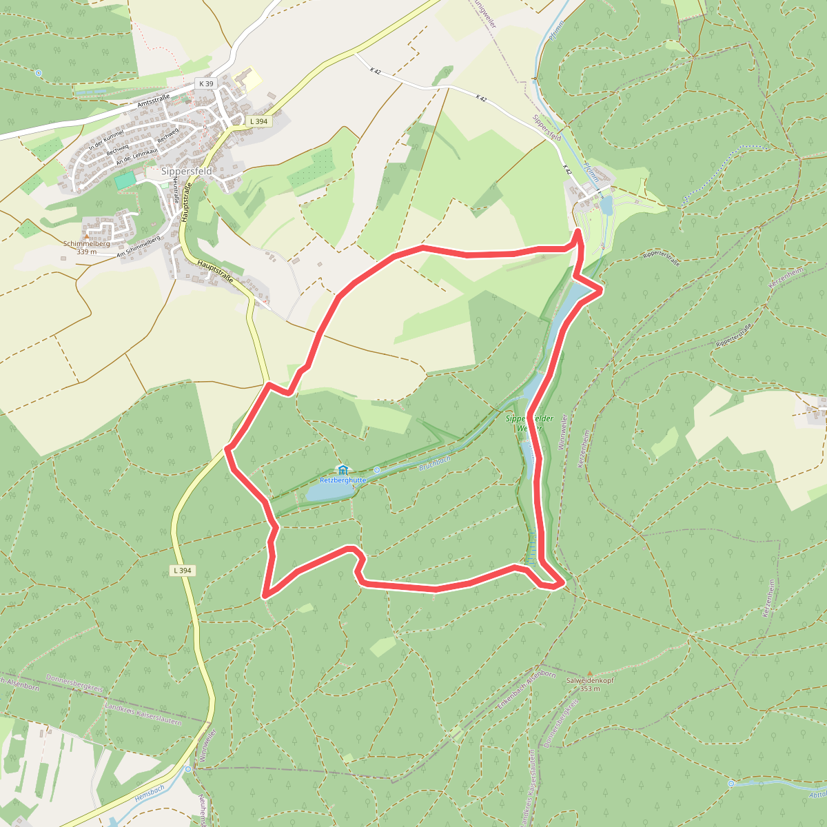 Primmtal Wanderweg Nr. 3