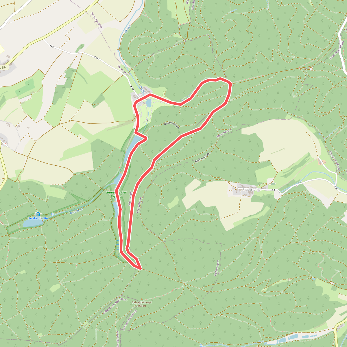 Primmtal Wanderweg Nr. 4