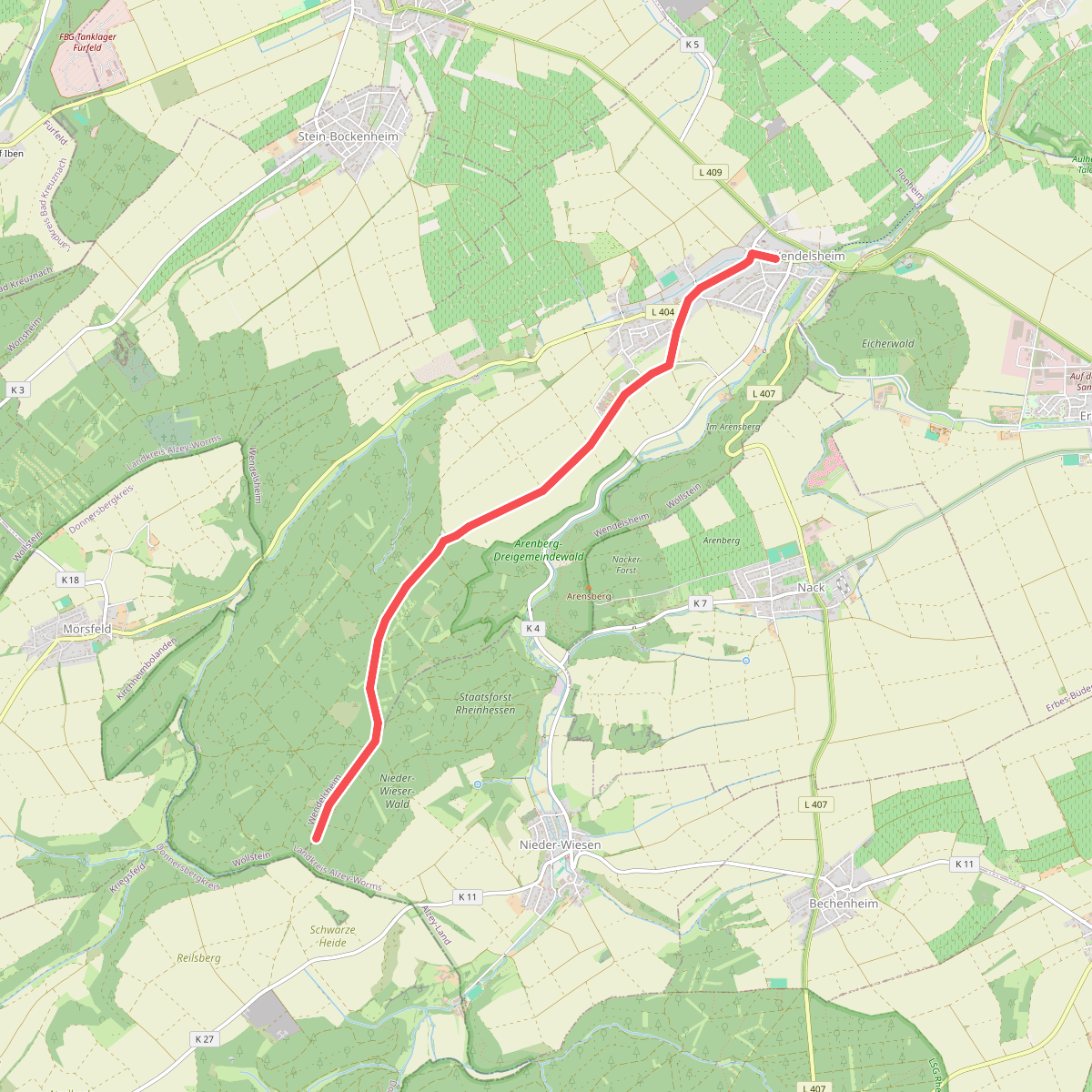 Wendelsheim - Nieder-Wiesen