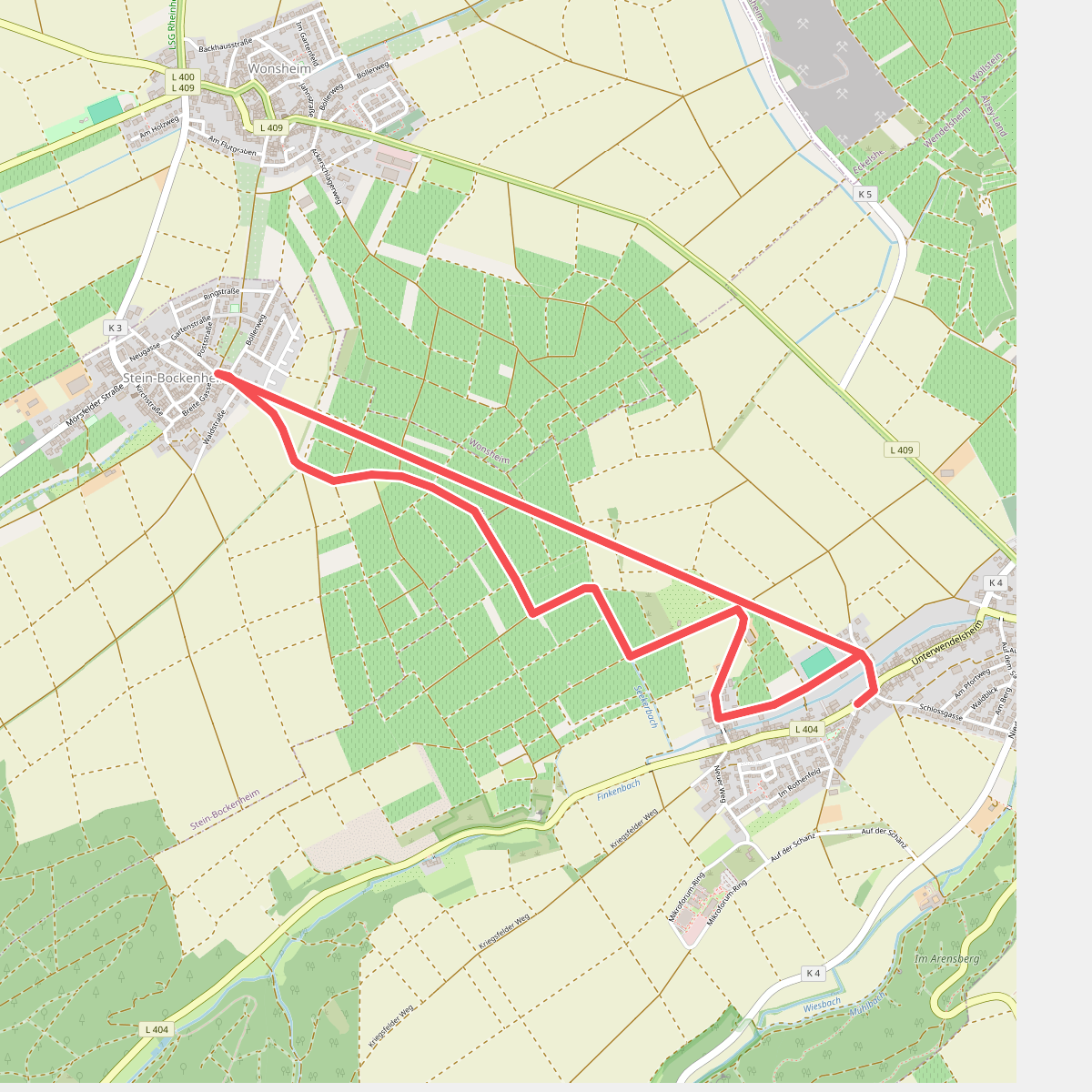 Wendelsheim - Stein-Bockenheim