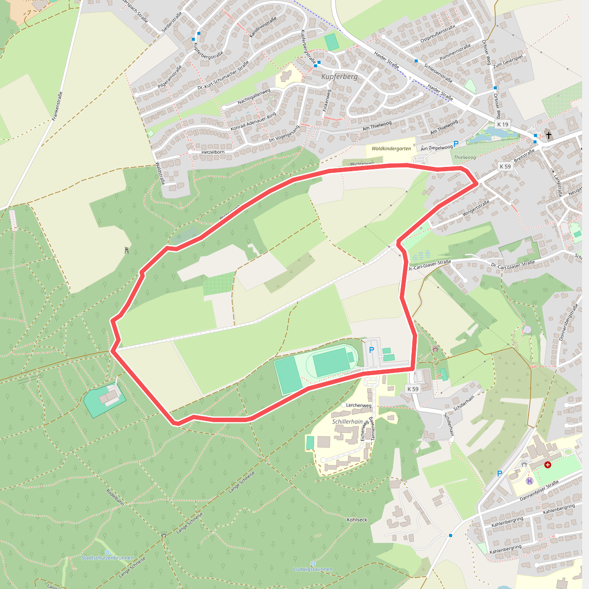 Kirchheim-Bolanden Rundwanderweg Nr. 3