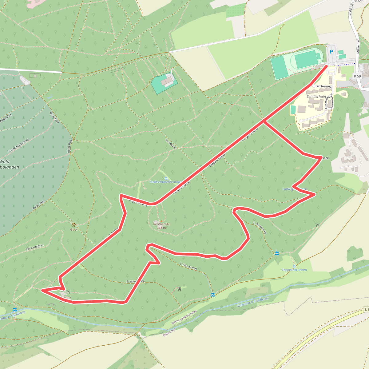 Kirchheim-Bolanden Rundwanderweg Nr. 6