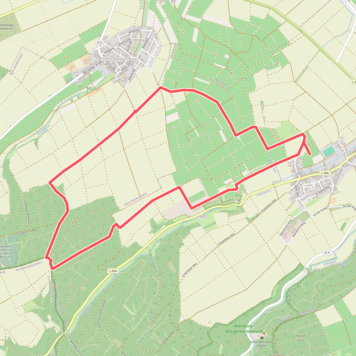 Rundwanderweg am Elsa Schmitt Turm