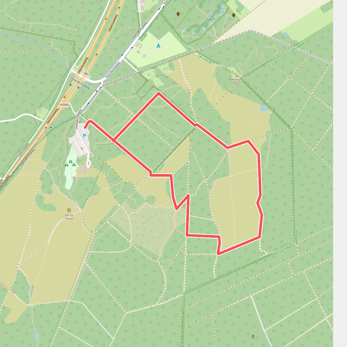 Wandelroute Natte Neuzen