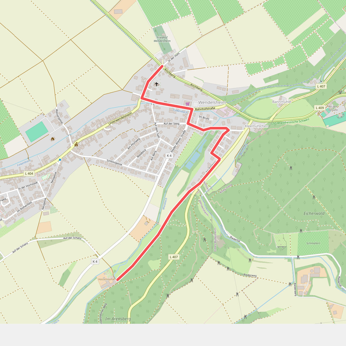 R12 Flonheim-Uffhofen -- R8 Wendelsheim