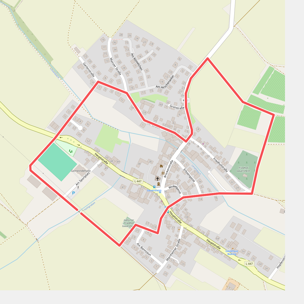 Gauersheim - Marienweg