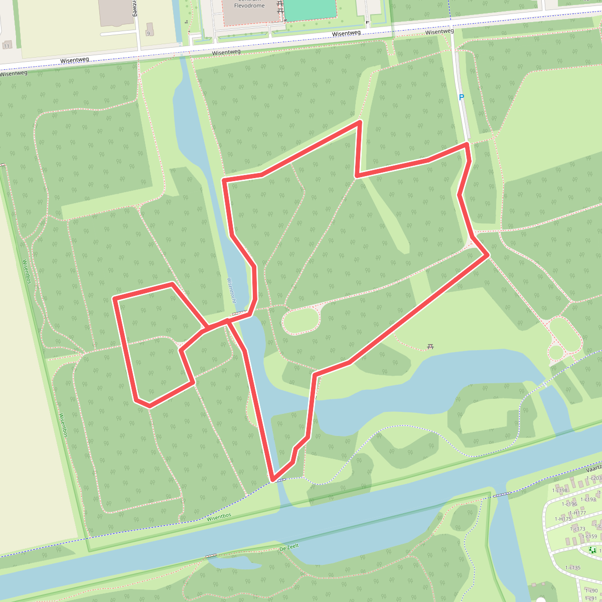 Wandelroute Natuurpad Wisentbos