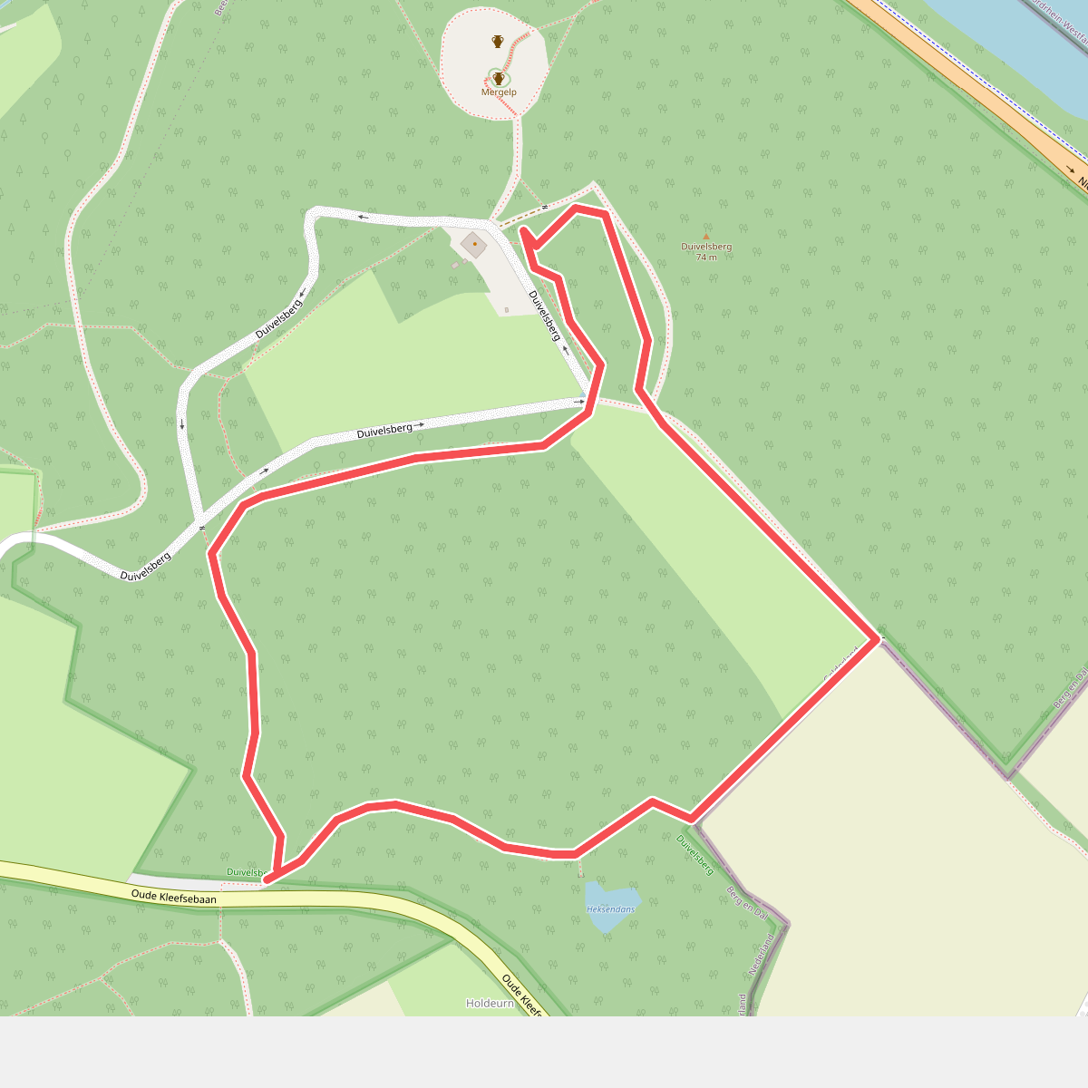Wandelroute Grens