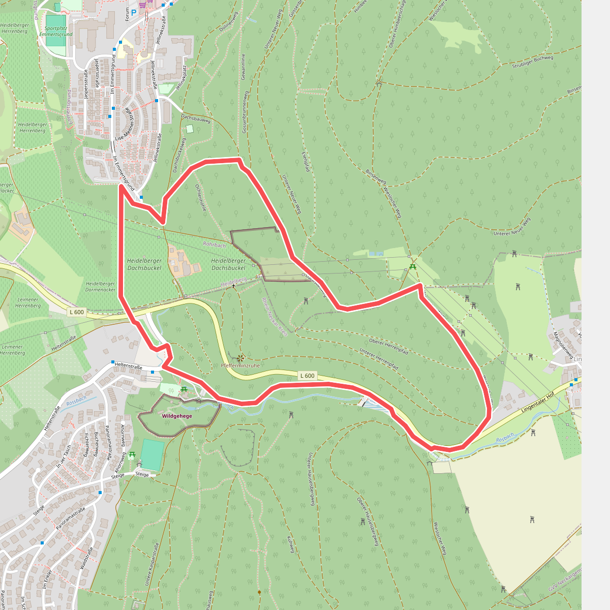 Rundwanderweg Hirschgrund 10: Emmertsgrund-Weg