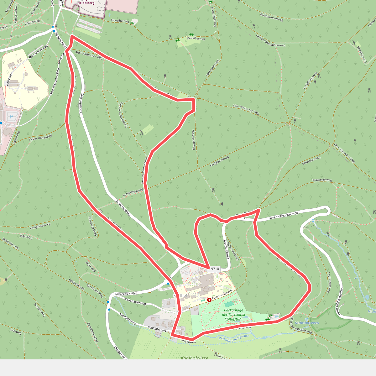 Rundwanderweg Königstuhl 5: Kohlhof-Weg