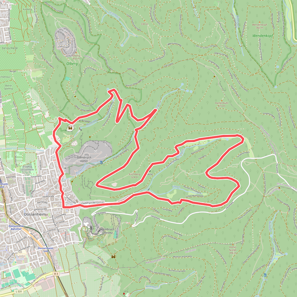 Rundwanderweg Dossenheim 3